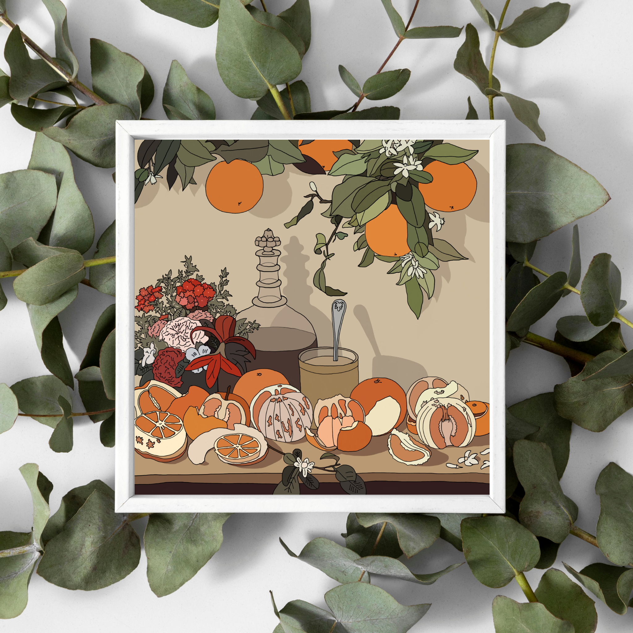 Oranges Print | Pancake Press